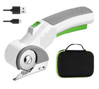 Découpeuse rotative, Ciseaux électriques sans fil 3.6V, for tissu, tapis, cuir, couteau circulaire à main, Machine de découpe, outil électrique Rechargeable