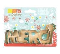 Découpoir à biscuits en inox - Merci - ScrapCooking Multicolore G