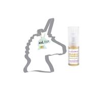 Découpoir à pâtisserie inox XXL Licorne + 1 poudre alimentaire irisée dorée Scrapcooking