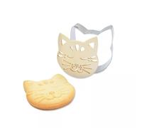 Découpoir + embosseur bois Emporte pièce biscuit chat ScrapCooking