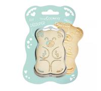 Découpoir + embosseur bois Emporte pièce biscuit ourson ScrapCooking