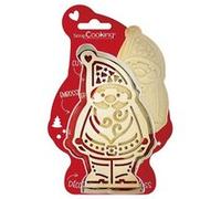Découpoir embosseur Père Noel - Scrapcooking - Argent - Inox G