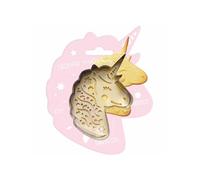 Découpoir pour biscuit en relief Licorne Gris G