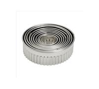 Decoupoir Rond Cannele Inox P/9 Lacor - 68070 Lacor