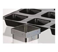 Découpoir Savarin carré professionnel 58 x 58 mm, pour moule Flexipan 336134 G