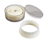 Découpoirs arrondi dentelle 9 pièces plastique 11.00 cm IBILI 11.00x11.00 cm