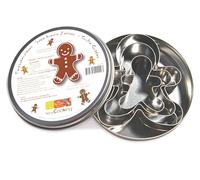 Découpoirs Emporte-Pièces Gingerbread Man 3 Pièces