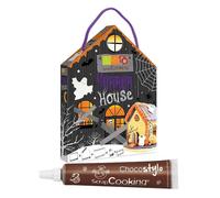 Découpoirs inox Maison de l'Horreur + 1 Stylo chocolat Scrapcooking