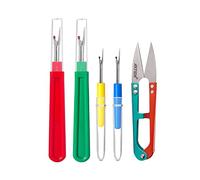 Découseur Couture 5 Pièces, Découseurs De Couture, Découseurs, Découseur Coupe-Fil, Point Découseurs Ripper, Seam Ripper Kit, Kit De Seam Ripper De Couture, Ciseaux De Coupe De Couture, Seam Ripper