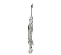 Découseur rétro en alliage de zinc et acier, élégant et pratique, pour défaire les points de couture ; découseur de fils vintage avec protection, idéal pour les tailleurs et les (Argent)