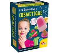 Lisciani - I'M A GENIUS - À la Découverte de la Cosmétique pour Enfants dès 7 Ans - Kit Beauté DIY Enfants - Création de Brillants à Lèvres Parfumés - Ingrédients Naturels - Fabriqué En Italie