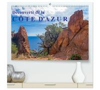 Découverte de la Côte d'Azur (Calendrier mural haut de gamme 2027 DIN A2 vertical), CALVENDO calendrier mensuel: Découvrez la Côte d'Azur, un paradis ... et paysages spectaculaires vous attendent