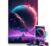 Découverte de Nouveaux Mondes Puzzle de 1000 pièces pour Adolescents Jeu Stimulant Le Cerveau Emboîtement précis sans espaces Activité relaxante en Groupe à l'intérieur (38x52cm)
