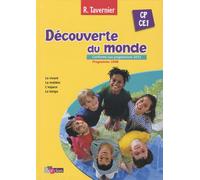 Découverte du monde CP/CE1 - Tavernier - 2013 nouvelle édition - Manuel de l'élève - Raymond Tavernier - Bordas - broché - Scolaire / Universitaire