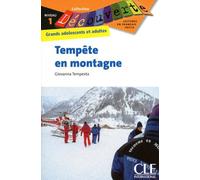 Découverte Tempête en montagne - Giovanna Tempesta - Cle International - broché - Méthode de langue