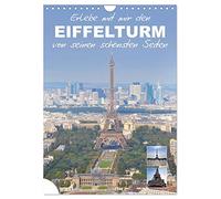 Découvre avec moi la Tour Eiffel sous ses plus beaux aspects, Version française (Calendrier mural 2026 DIN A4 portrait), Calendrier CALVENDO mensuel