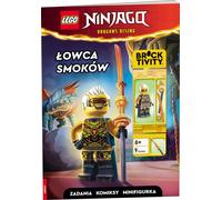 Découvre le monde incroyable de LEGO Ninjago avec le livret "Chasseur de dragon" - une aventure pleine d'action et de rebondissements surprenants pour les petits guerriers ninjas !