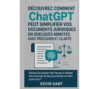 Découvrez comment ChatGPT peut simplifier vos documents juridiques en quelques minutes avec précision et clarté: Fatigué de passer des heures à ... et des poursuites en tant qu'avocat ?