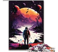 Découvrez des Mondes extraterrestres, Puzzles de 1000 pièces pour Adultes, Jeu Familial interactif et Stimulant, décoration d'intérieur à Faire soi-même, défi cérébral, Cadeau, Taille 38x26cm