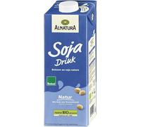 Découvrez la boisson bio au soja non sucrée ALANATURA, 1L naturel et saine pour vos recettes- Lot De 4