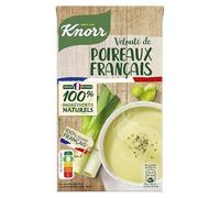 Découvrez la douceur du velouté de poireaux français KNO., soupe onctueuse et savoureuse 1L- Lot De 3