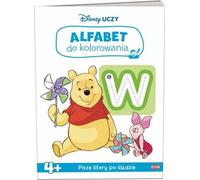 Découvrez la magie de l'alphabet avec le livre de coloriage ! Apprenez avec Winnie et ses amis - un plaisir parfait pour les petits, une aventure unique pleine de couleurs !
