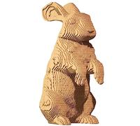 Découvrez la Magie des Puzzles 3D avec CARTONIC - Rabbit : Un Voyage enchanteur d'assemblage et de Divertissement - Puzzle 3D en Carton - Le Carton se transforme en Une Figure en Relief