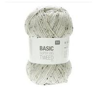 Découvrez la Polyvalence de la Pelote de Laine Basic Super Big Tweed Aran 400GR de Rico Design(...) - Blanc (01) Blanc (01) G