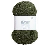 Découvrez la Polyvalence de la Pelote de Laine Basic Super Big Tweed Aran 400GR de Rico Design(...) - Vert (07) Vert (07) G