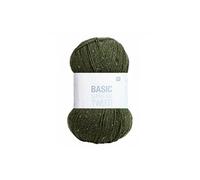 Découvrez la Polyvalence de la Pelote de Laine Basic Super Big Tweed Aran 400GR de(...) - Vert (07)