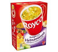 Découvrez la saveur authentique de la soupe vietnamienne instantanée ROYC. Minute Soup 48g, rapide et savoureuse- Lot De 4