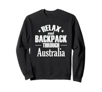 Découvrez l'Australie en Sac à Dos et détendez-Vous Sweatshirt