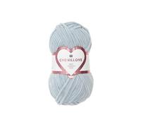 Découvrez le Confort et la Douceur de la Pelote Velours Creative Chenillove 100GR de(...) - 10 Bleu clair