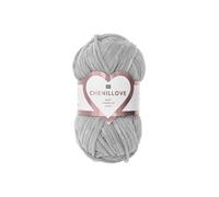 Découvrez le Confort et la Douceur de la Pelote Velours Creative Chenillove 100GR de(...) - 13 Gris