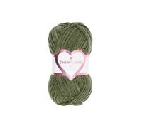 Chenillove, laine de velours, 100 g, olive