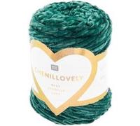 Rico Design Découvrez Le Confort et la Douceur de la Pelote Velours Creative Chenillovely 50GR de Color : 07 Vert Sapin