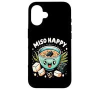 Découvrez Le Monde de la Soupe Miso et des sushis Coque pour iPhone 16