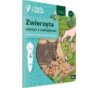 Découvrez le monde des animaux avec Albik Un cahier interactif avec des autocollants parlants qui fera de l'apprentissage une aventure inoubliable pour votre enfant