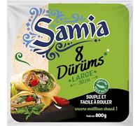 Découvrez le Pain Durum spécial Kebab SAMIA 800g, idéal pour vos sandwichs savoureux et gourmands- Lot De 3