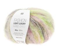 Rico Fashion Light Luxury Hand-Dyed Fb. 05 Multi Laine légère avec laine d'alpaga pour tricot