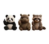 Découvrez L'équipe Attitude: De Minuscules Peluches Rebelles Pleines D'audace Et De Câlins, Des Peluches De Soutien émotionnel Et Des Jouets En Peluche for Soulager Le Stress, Des Jouets En Peluche(3P