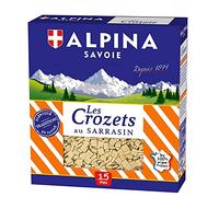 Découvrez les Crozets au Sarrasin ALPINA SAVOIE 400G, une pâte savoureuse et traditionnelle- Lot De 3