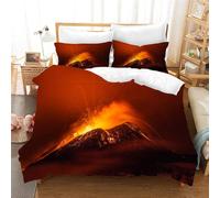 Découvrez Les Ensembles De Housse De Couette Fantasy Natural Scenery Housse De Couette Douce 80 % Microfibre + 20 % Coton Parure De Lit Avec Fermeture Éclair 2/3 Pieces