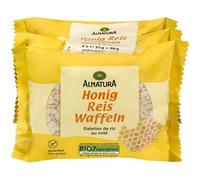 Découvrez les galettes de riz au miel bio ALANATURA, snack léger et gourmand de 96g parfait pour vos envies saines- Lot De 4