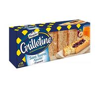 Découvrez les Grillettines PASQUIER Sans Sucre Ajouté, biscuits légers et gourmands 255g- Lot De 4
