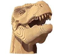 Découvrez Les Merveilles du Puzzle 3D CARTONIC - T-Rex - Puzzle 3D en Carton - Le Carton se transforme en Une Figure en Relief