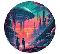 Découvrez Les OVNIs, Puzzle 1000 pièces pour Adultes, Puzzle en Carton, Casse-tête Stimulant pour Adolescents, soirée de Jeux en Famille Amusante 67,5 x 67,5 cm