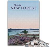 Découvrez Les Puzzles New Forest pour Adolescents, Un Jeu Stimulant et Une Collection d'artistes pour Toute la Famille, Beaux-Arts pour Les 14 Ans et Plus, 1000 pièces (50x75cm)