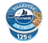 Découvrez les rillettes de thon 125g Petit Navire, saveur authentique et démarche responsable- Lot De 4