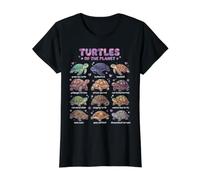 Découvrez Les Tortues du Monde illustrées éducatives T-Shirt Graphique avec Valeur